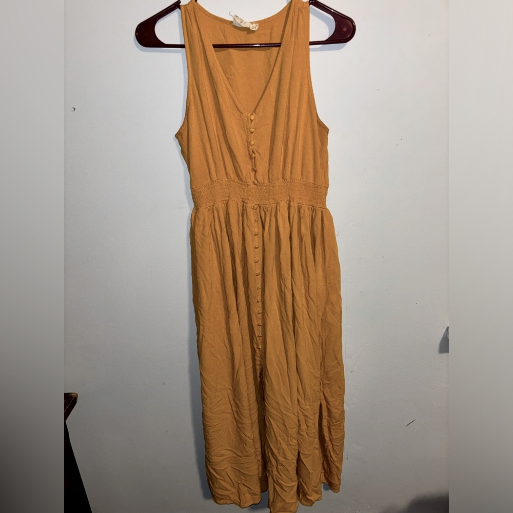 Yellow Summer Sun Dress